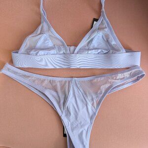 Blush Lingerie Caché bralette and thong set